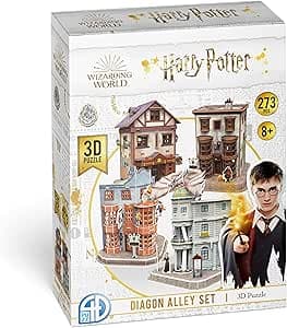 4D Cityscape Harry Potter 3D Paper Puzzles (Diagon Alley)