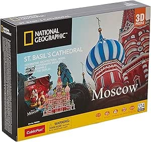 CubicFun - SKT. Basils Cathedral - 3D Puzzle, 224 STK. (200999)