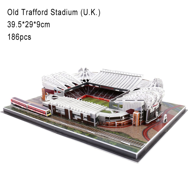 DIY 3D Football Stadium Puzzle