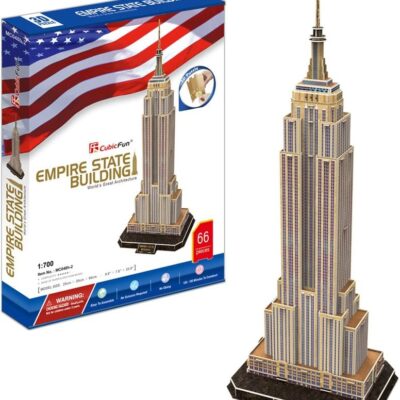 Empire State Building New York Cubic Fun 3D Puzzle