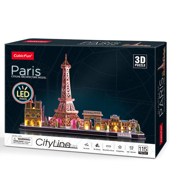 cubic fun 3d puzzle paris
